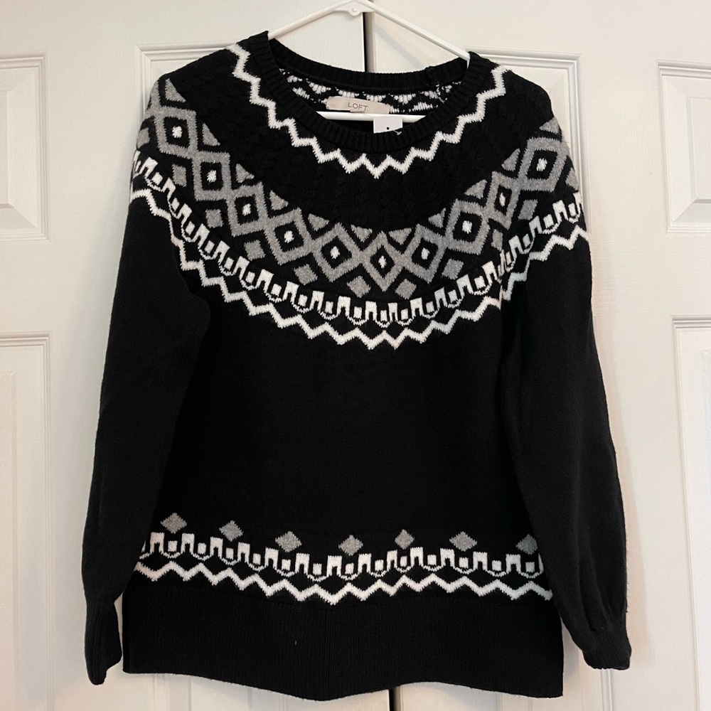 Loft Fair Isle Sweater